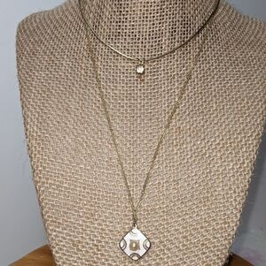 Gold Vintage Dainty Pendant Necklaces